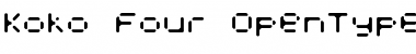 Download Koko Four Font Title Preview