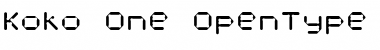Download Koko One Font Title Preview