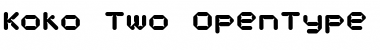 Download Koko Two Font Title Preview