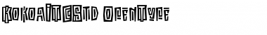 Download Kokoa ITC Std Regular Font Title Preview