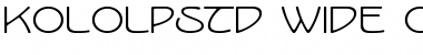 Download Kolo LP Std Wide Font Title Preview