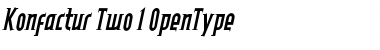 Download Konfactur Two Font Title Preview