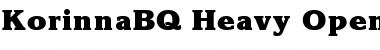 Download Korinna BQ Regular Font Title Preview