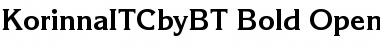 Download ITC Korinna Bold Font Title Preview