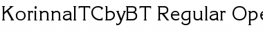 Download ITC Korinna Regular Font Title Preview