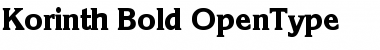 Download Korinth-Bold Regular Font Title Preview