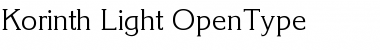 Download Korinth-Light Regular Font Title Preview
