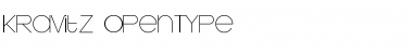 Download Kravitz Regular Font Title Preview