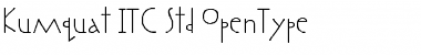 Download Kumquat ITC Std Regular Font Title Preview