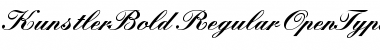 Download KunstlerBold Regular Font Title Preview