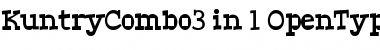 Download KuntryCombo 3-in-1 Font Title Preview