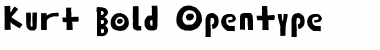 Download Kurt Bold Font Title Preview
