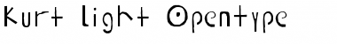 Download Kurt Light Font Title Preview