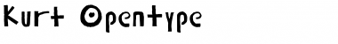 Download Kurt Regular Font Title Preview