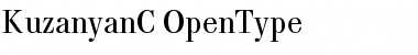Download KuzanyanC Regular Font Title Preview