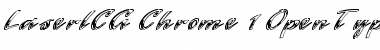 Download LaserICG Chrome Font Title Preview