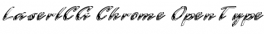 Download LaserICG Chrome Font Title Preview