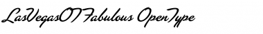 Download Las VegasOT Fabulous Font Title Preview
