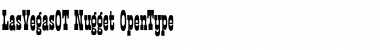 Download Las VegasOT Nugget Font Title Preview