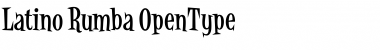 Download Latino Rumba Font Title Preview