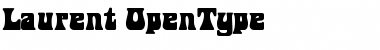 Download Laurent Regular Font Title Preview