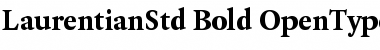 Download Laurentian Std Bold Font Title Preview