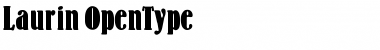 Download Laurin Regular Font Title Preview