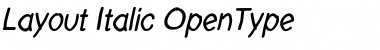 Download Layout Italic Font Title Preview