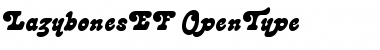 Download LazybonesEF Regular Font Title Preview