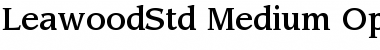 Download ITC Leawood Std Medium Font
