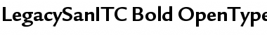 Download Legacy Sans ITC Bold Font Title Preview