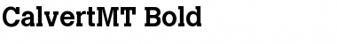 Download CalvertMT Bold Font