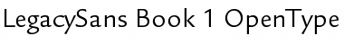 Download ITC Legacy Sans Book Font Title Preview