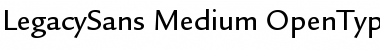 Download ITC Legacy Sans Medium Font Title Preview