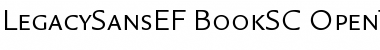 Download LegacySansEF BookSC Font Title Preview