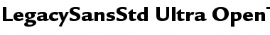 Download ITC Legacy Sans Std Ultra Font Title Preview