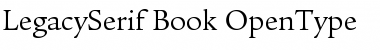 Download ITC Legacy Serif Book Font Title Preview