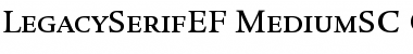 Download LegacySerifEF MediumSC Font Title Preview