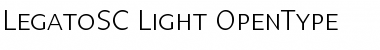 Download Legato SC Light Font Title Preview