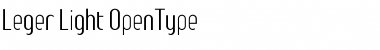 Download Leger Light Font Title Preview