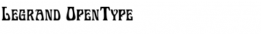 Download Legrand Regular Font Title Preview