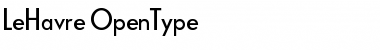 Download Le Havre Regular Font Title Preview