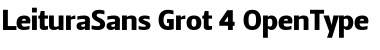 Download Leitura Sans Grot 4 Font Title Preview