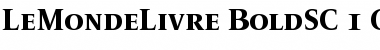 Download LeMondeLivre Bold Small Caps Font Title Preview