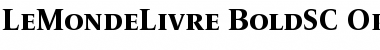 Download LeMonde Livre SC Bold Font Title Preview