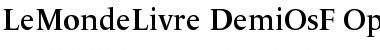 Download LeMondeLivre Demi Oldstyle Figures Font Title Preview