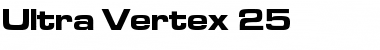Download Ultra Vertex 25 Font