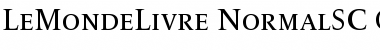 Download LeMonde Livre SC Normal Font Title Preview