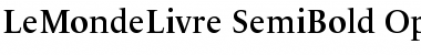 Download LeMonde Livre SemiBold Font Title Preview