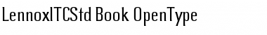 Download Lennox ITC Std Book Font Title Preview